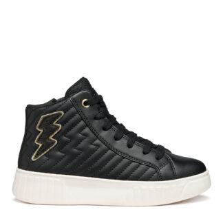 Geox Mikiroshi Μαύρο Μποτάκι για κορίτσι