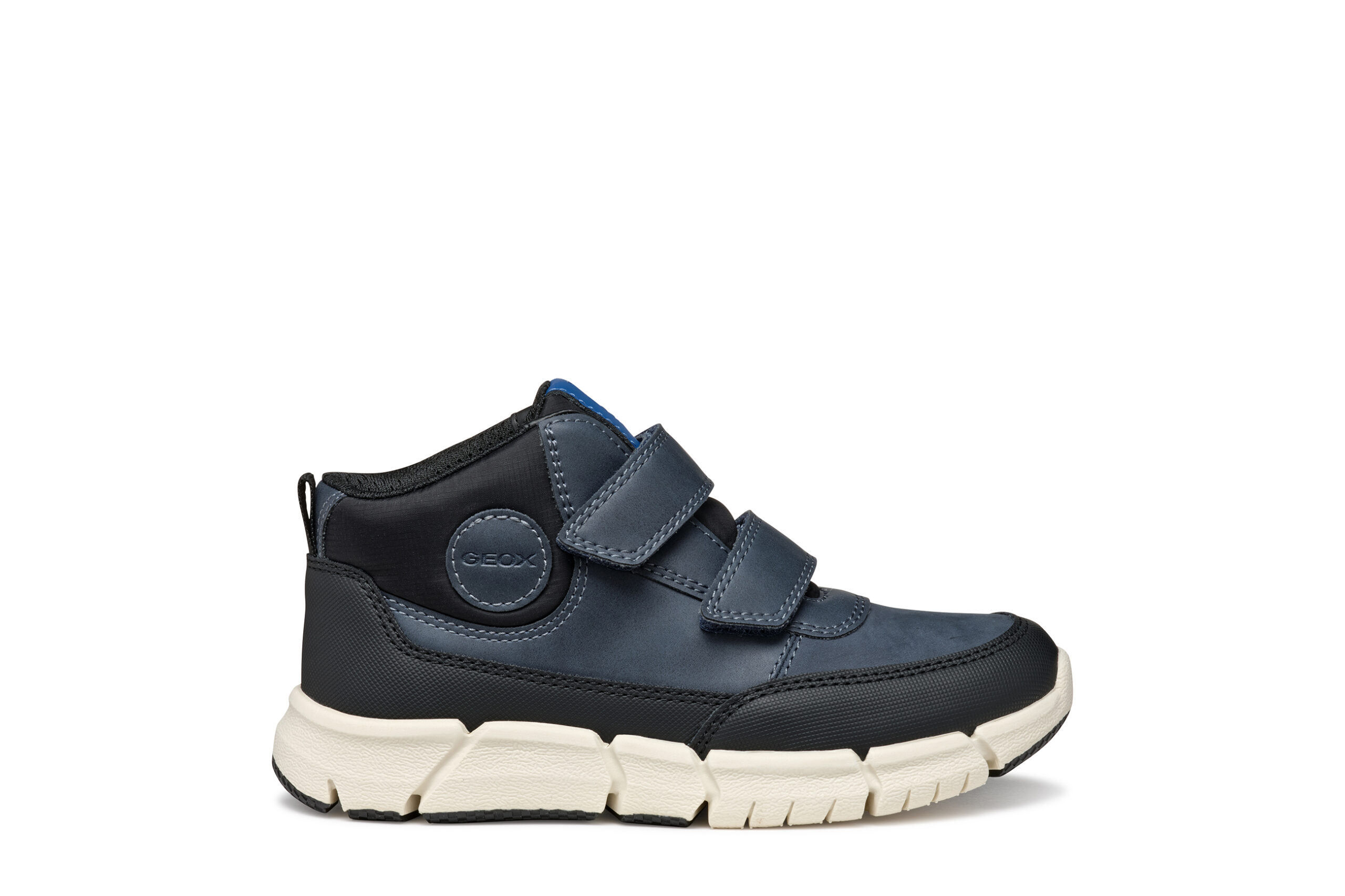 Geox J Flexyper Μπλε Μαύρο Μποτάκι Για Αγόρι Geox J Flexyper Μπλε Μαύρο Μποτάκι Για Αγόρι