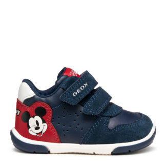 Geox B Zapito Μπλε Κόκκινο sneaker για αγόρι