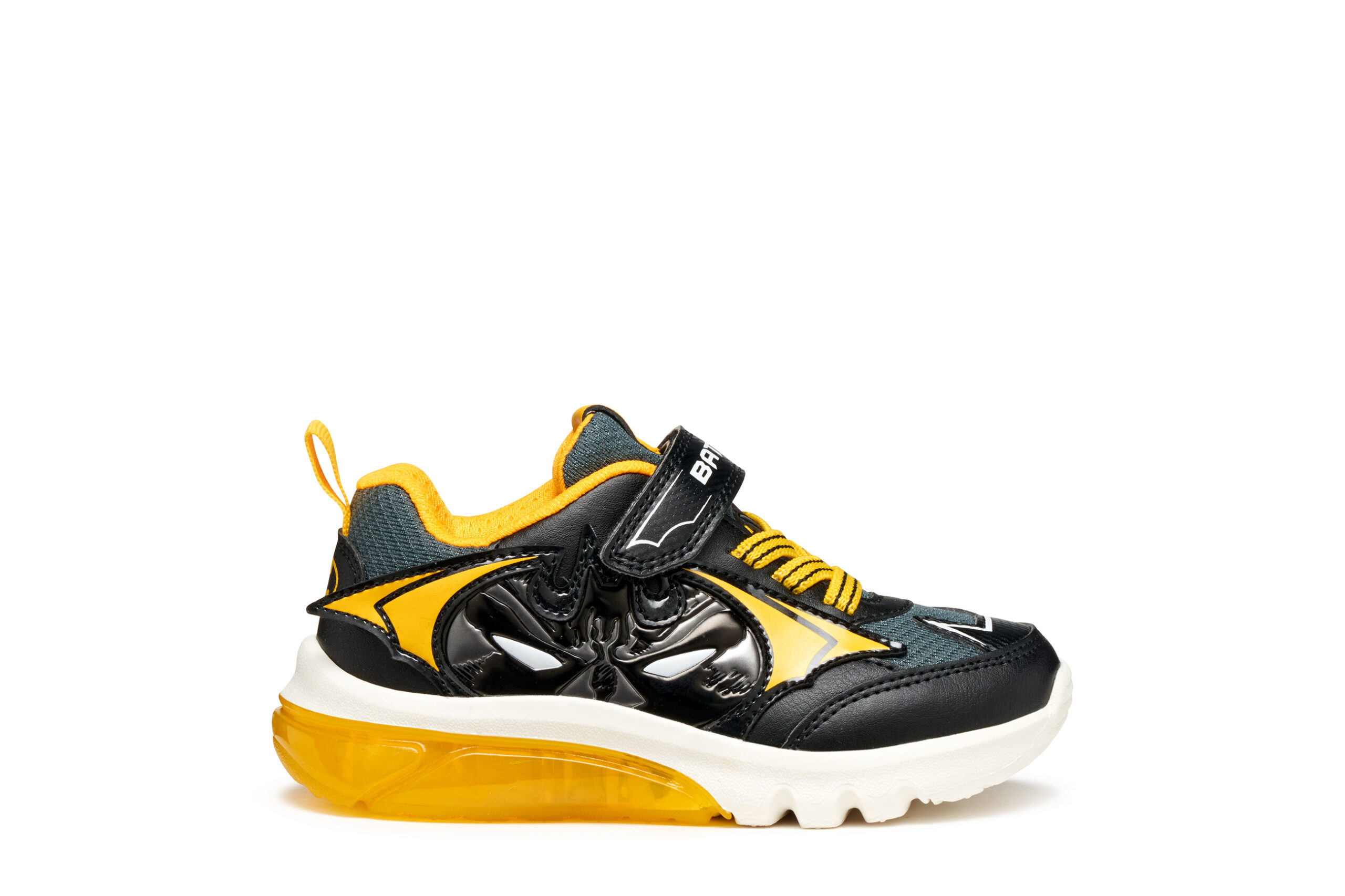 Geox J. Ciberdron Μαύρο Κίτρινο Batman με φωτάκια για αγόρι Geox J. Ciberdron Μαύρο Κίτρινο Batman με φωτάκια για αγόρι