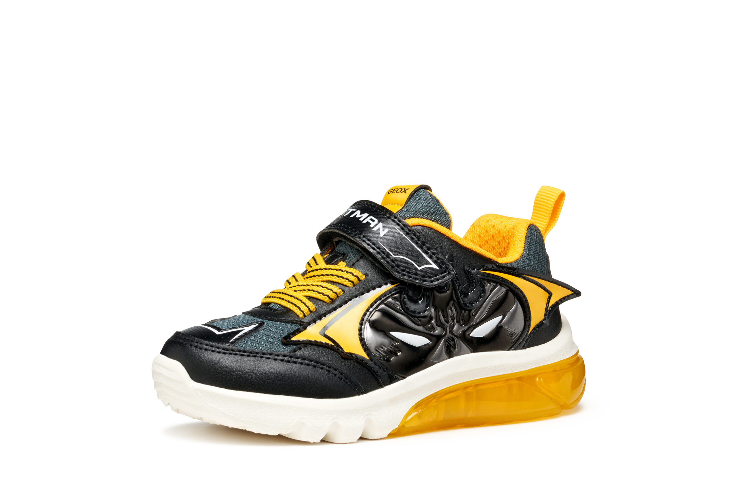 Geox J. Ciberdron Μαύρο Κίτρινο Batman με φωτάκια για αγόρι Geox J. Ciberdron Μαύρο Κίτρινο Batman με φωτάκια για αγόρι