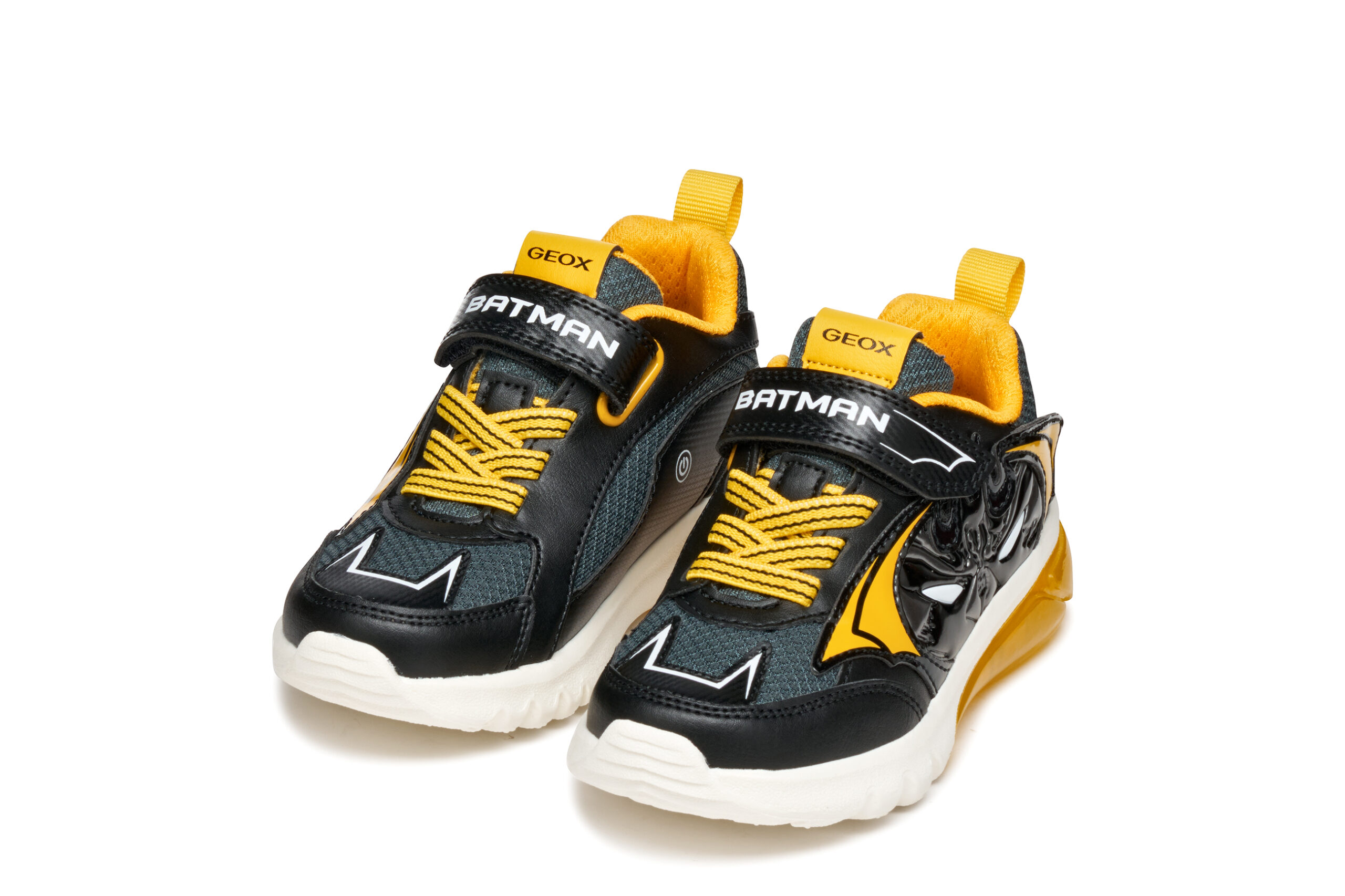 Geox J. Ciberdron Μαύρο Κίτρινο Batman με φωτάκια για αγόρι Geox J. Ciberdron Μαύρο Κίτρινο Batman με φωτάκια για αγόρι