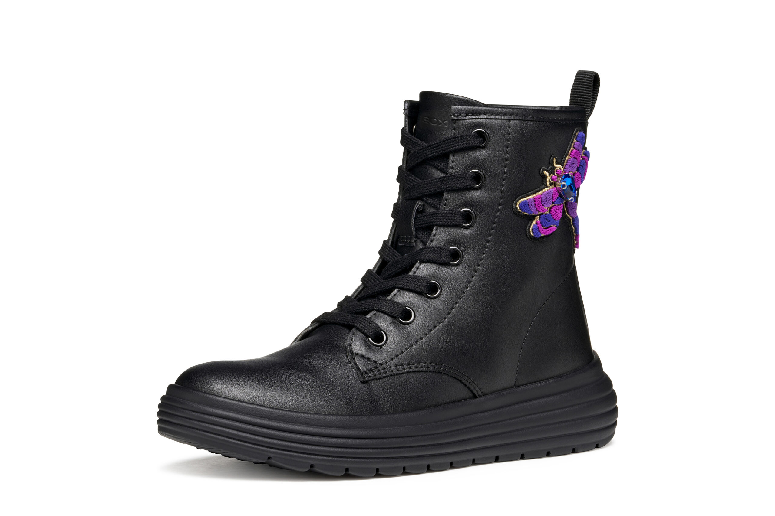 Geox J Phaolae Μαύρο με πεταλούδα αρβυλάκι Για Κορίτσι Geox J Phaolae Μαύρο με πεταλούδα αρβυλάκι Για Κορίτσι