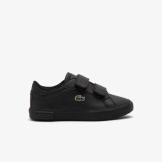 Lacoste Carnaby Set Μαύρο Sneaker Για Αγόρι