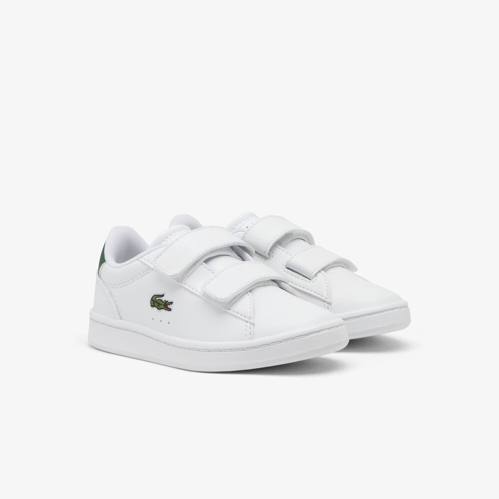 Lacoste Carnaby Set Άσπρο Πράσινο Sneaker Για Αγόρι Lacoste Carnaby Set Άσπρο Πράσινο Sneaker Για Αγόρι