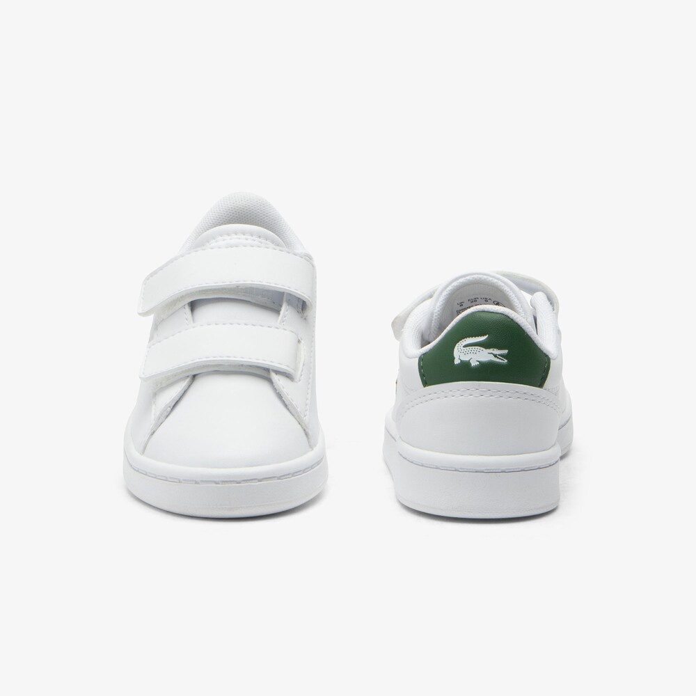 Lacoste Carnaby Set Άσπρο Πράσινο Sneaker Για Αγόρι Lacoste Carnaby Set Άσπρο Πράσινο Sneaker Για Αγόρι