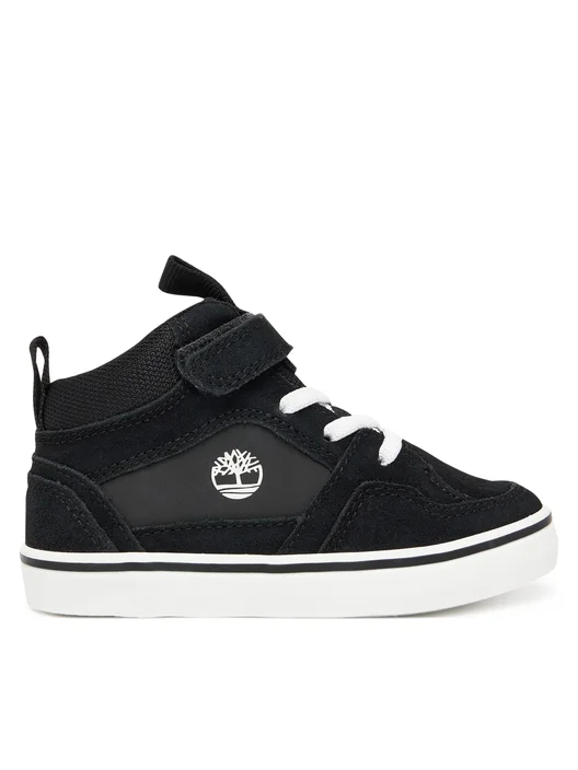 Timberland Stone Jump Mid Hook Loop Μαύρο Sneaker Για Αγόρι Timberland Stone Jump Mid Hook Loop Μαύρο Sneaker Για Αγόρι