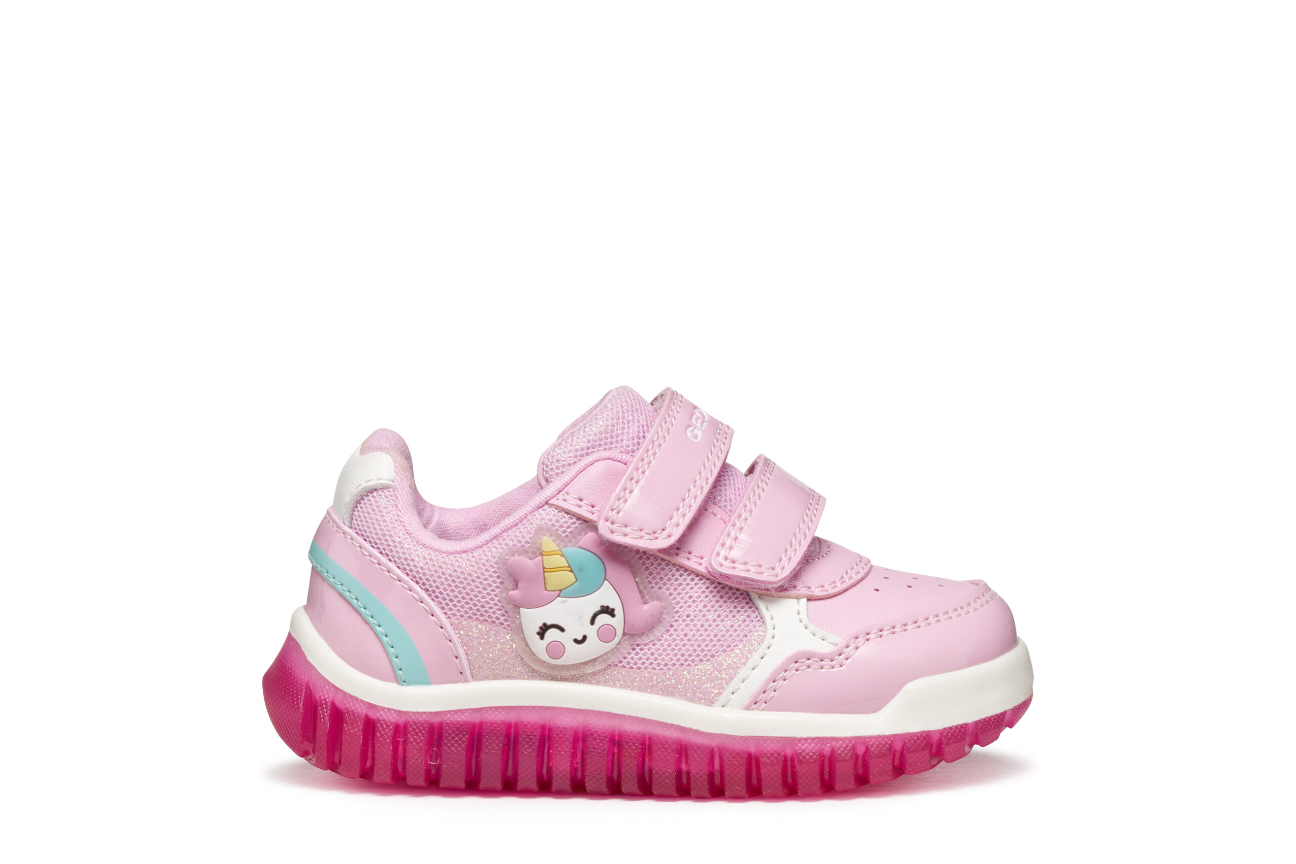 Geox B Lightyloo Ροζ Sneaker Mε φωτάκια Για Κορίτσι Geox B Lightyloo Ροζ Sneaker Mε φωτάκια Για Κορίτσι