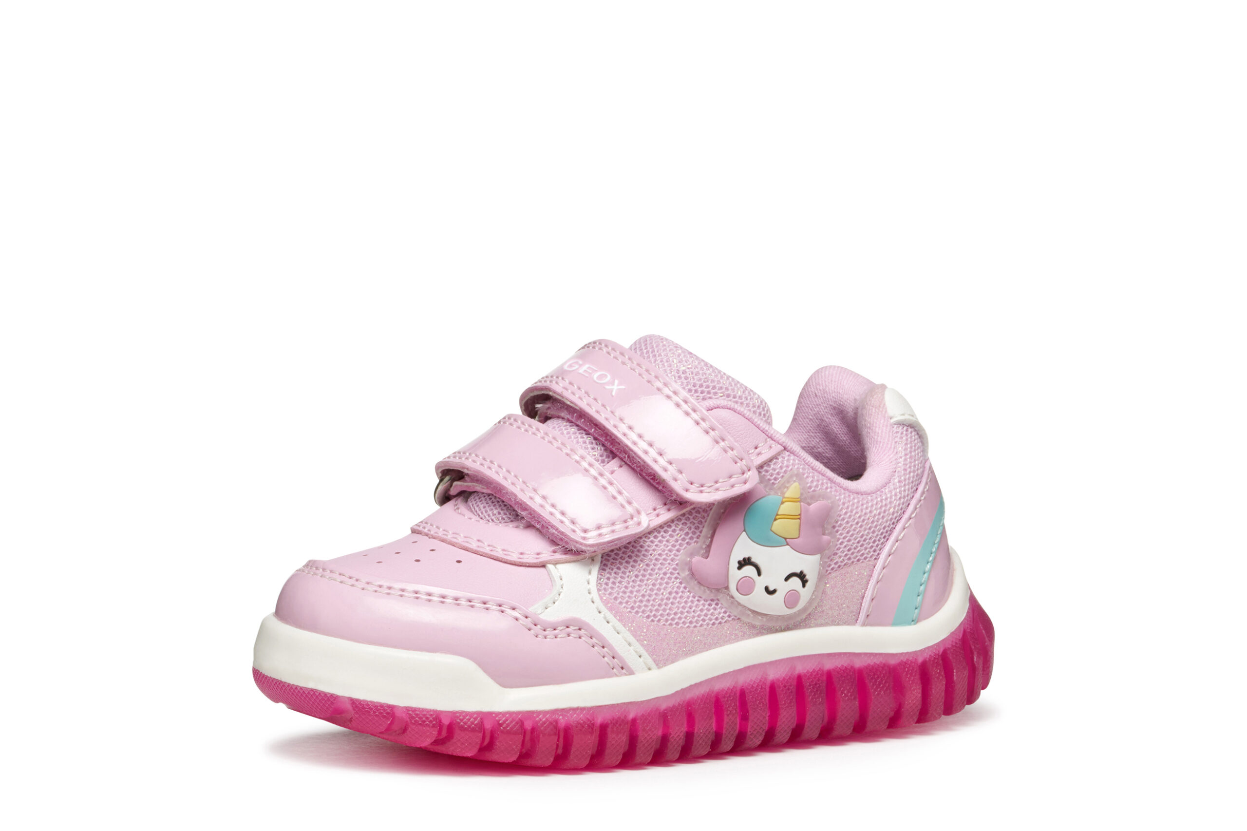 Geox B Lightyloo Ροζ Sneaker Mε φωτάκια Για Κορίτσι Geox B Lightyloo Ροζ Sneaker Mε φωτάκια Για Κορίτσι