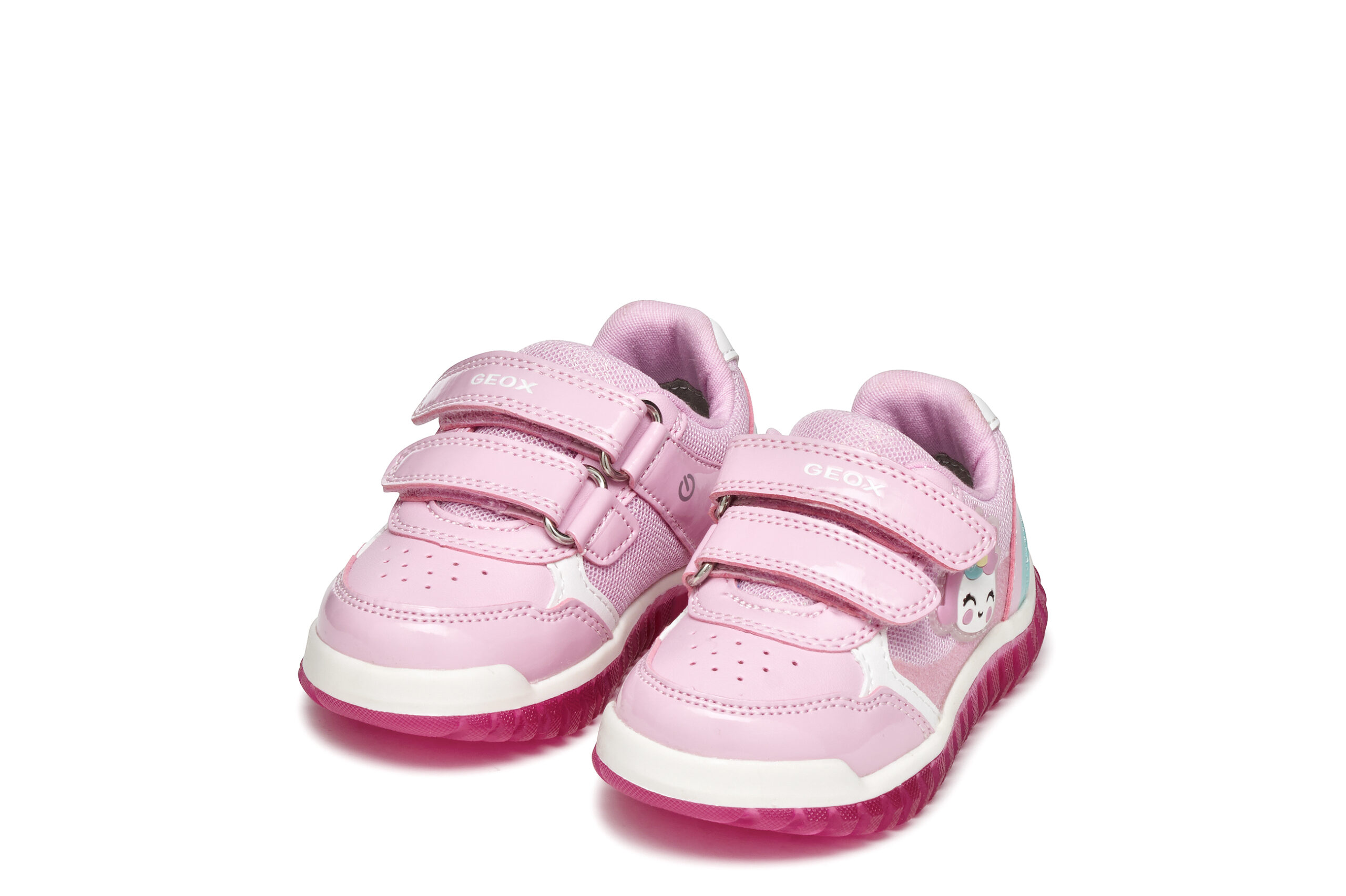 Geox B Lightyloo Ροζ Sneaker Mε φωτάκια Για Κορίτσι Geox B Lightyloo Ροζ Sneaker Mε φωτάκια Για Κορίτσι