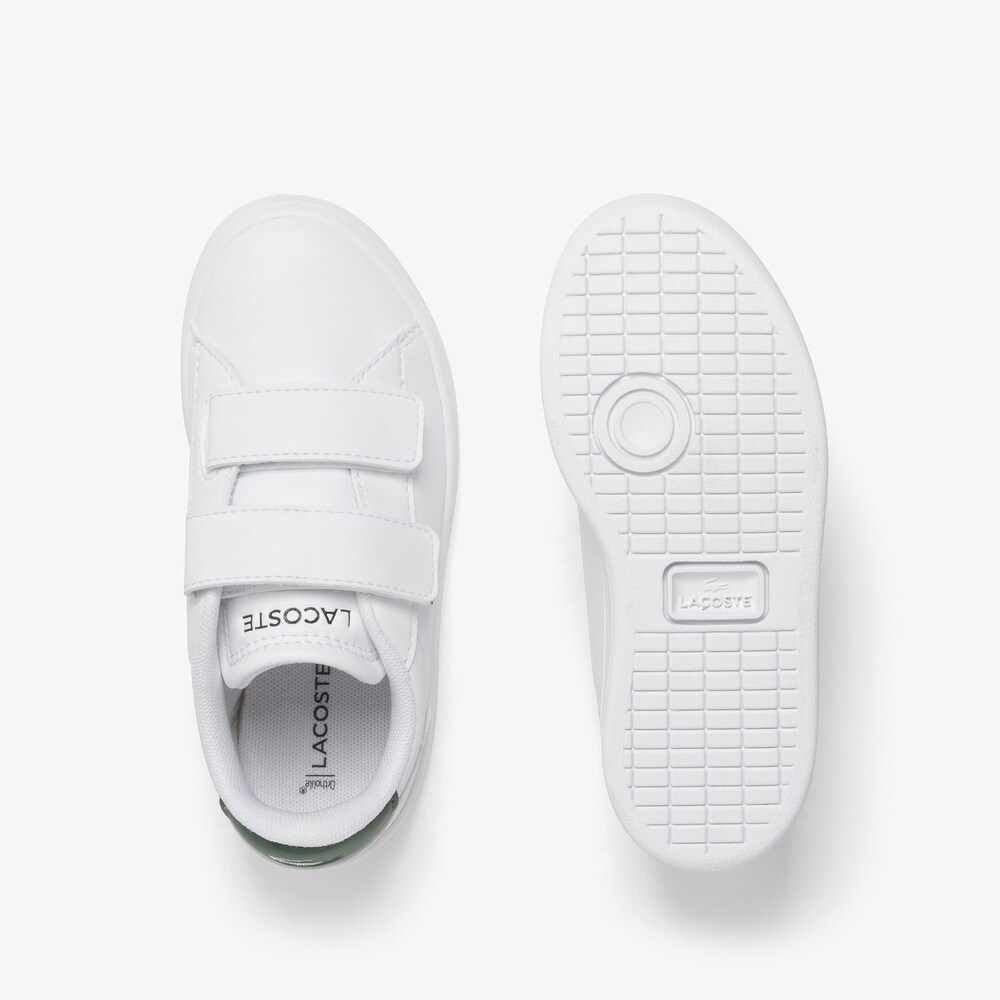 Lacoste Carnaby Set Άσπρο Πράσινο Sneaker Για Αγόρι Lacoste Carnaby Set Άσπρο Πράσινο Sneaker Για Αγόρι
