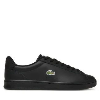 Lacoste Carnaby Set Μαύρο Sneaker Με Κορδόνια  Για Αγόρι