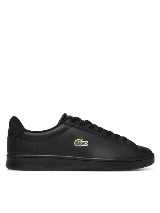 Lacoste Carnaby Set Μαύρο Sneaker Με Κορδόνια Για Αγόρι Lacoste Carnaby Set Μαύρο Sneaker Με Κορδόνια Για Αγόρι