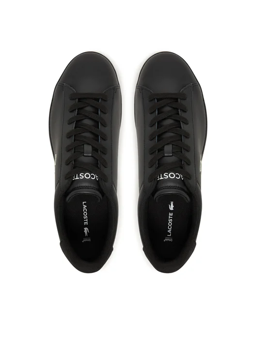 Lacoste Carnaby Set Μαύρο Sneaker Με Κορδόνια Για Αγόρι Lacoste Carnaby Set Μαύρο Sneaker Με Κορδόνια Για Αγόρι