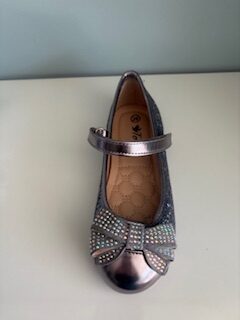 Τουιτι Ασημί Μπαλαρίνα Με Στρας Για Κορίτσι